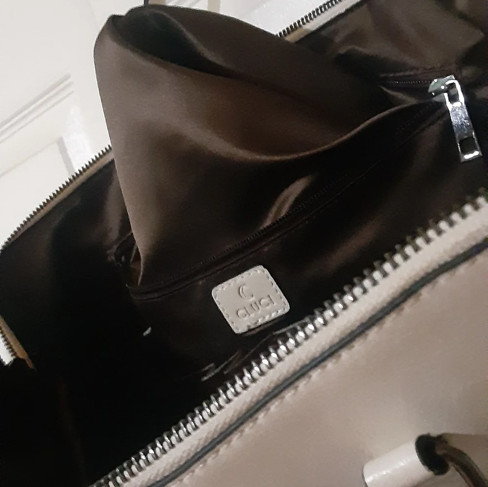 Cluci Navy and Cream Laptop Bag